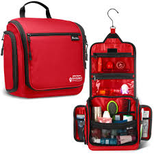 images Hanging Travel Toiletry Bag - Spacious Organizer for Men and Women