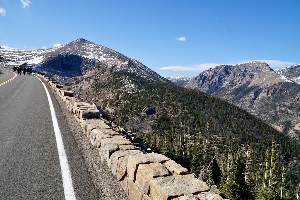 Trail Ridge Road, Road in the Rpckies